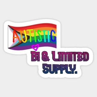 Autistic & Bi Sticker